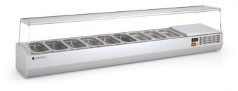 Витрина холодильная для ингредиентов 8хGN1/3 -150 мм Coreco EI13200 – купить в Челябинске по цене завода