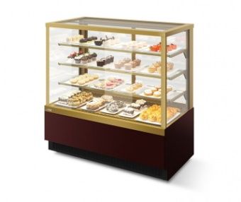 Витрина кондитерская Chilz Vete Kub Lux 90 шоколадля золотой глянец – купить по цене завода