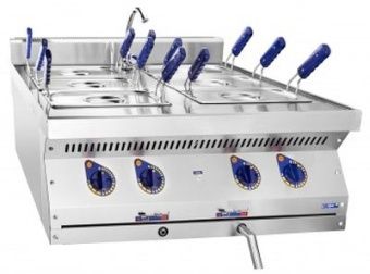 Электроварка Abat ЭВК-80/2Н арт.21000001738 (с корзинами 6хGN-1/3) с крышкой перфорир. – купить в Челябинске по цене завода