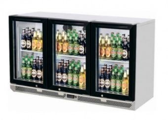 Шкаф барный TurboAir TB13-3G-SL-800 холодильный со стеклянными дверьми – купить по цене завода