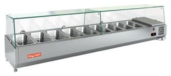 Витрина для ингридиентов Hicold VRTG1970 для стола Hicold Pzе3 – купить по цене завода