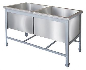 Ванна моечная двойная Iterma 430 вс-20э/430/810 – купить по цене завода