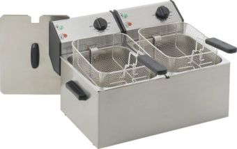 Фритюрница Roller Grill FD 80 D (2х8л) электр. 7,2кВт без кранов для слива масла – купить в Челябинске по цене завода