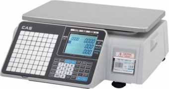 Весы торговые Cas CL3000-06B (TCP-IP) с печатью этикеток (120мм) без стойки – купить в Челябинске по цене завода