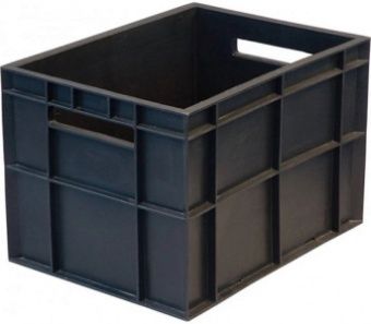 Ящик ФИН-ПАК 400х300х270мм, сплошной, 25л, п/э Finpak 400.300.270-00 – купить по цене завода